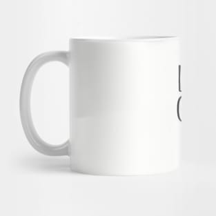 Love Goes On, black Mug